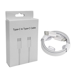 Cable USB <span class=keywords><strong>C</strong></span> de 20W para iPhone 15 15pro 16 pro Max, cable de carga rápida <span class=keywords><strong>tipo</strong></span> <span class=keywords><strong>C</strong></span> a <span class=keywords><strong>tipo</strong></span> <span class=keywords><strong>C</strong></span>, cable de datos para cargador de IPhone con caja - Product Image 2