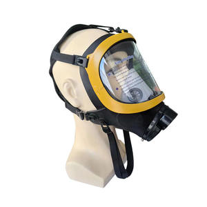 Masker <span class=keywords><strong>Gas</strong></span> Full Face <span class=keywords><strong>MF14</strong></span> dengan Bingkai Kuning Kustom Pabrik untuk Perlindungan Kimia, Cat, dan Biokimia dari H2S/CO - Product Image 2