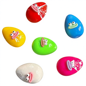 Juguete Blandito con Forma de Huevo y Boca Grande Syh1439, Colorido, de TPR, para Aliviar el Estrés, Regalo para Niños y Adultos, Venta al Por Mayor - Product Image 4
