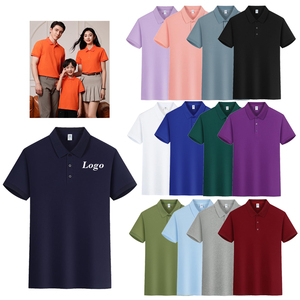 Custom Sublimation Promotional Business POLO T Shirts With Logo Printing Parent-Child Quick Dry Breathable Golf Polo Shirt