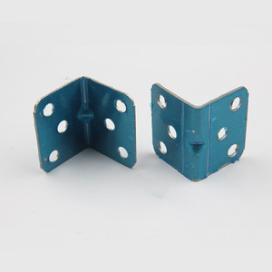 Support d'angle en acier inoxydable 3710, forme en L à 90 degrés, trois trous, fixation pour meubles et chaises - Product Image 4