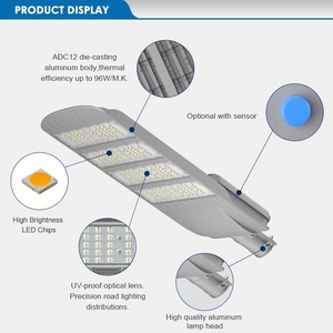 Pressofuso alluminio OEM ODM illuminazione esterna lampione 50w 100w 150w 200w <span class=keywords><strong>Led</strong></span> <span class=keywords><strong>lampioni</strong></span> - Product Image 5