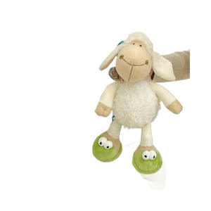 Adorable Peluche de Oveja Pequeña con Gorro para Dormir, Muñeco de Peluche para Dormir, Manta de Confort, Algodón PP, Malla, Regalo Original Unisex para Cumpleaños - Product Image 5