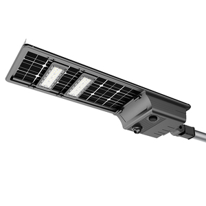 Farola <span class=keywords><strong>solar</strong></span> todo en uno avanzada 40W 5050 LED Super brillante 2700K-6500K CCT blanco cálido IP65 impermeable DC Street Roads - Product Image 1
