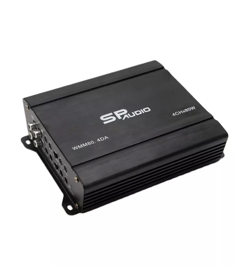 OEM custom factory 4*80W D-образный акустический усилитель, автоматический усили