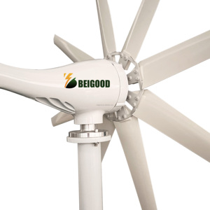 Tuabin gió thời trang hàng đầu 48v, cánh tuabin gió 1000w, năng lượng tái tạo 12/24v, máy phát điện gió 800w, cối xay gió - Product Image 2