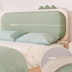 <span class=keywords><strong>Lit</strong></span> simple pour garçons et filles tout en bois massif Design <span class=keywords><strong>original</strong></span> orienté croissance 1.2 mètres - Product Image 5