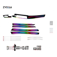 ZYCELA Série 5 F10 F11 F18 2011-2017 12V 3-5W LED Lumière ambiante intérieure 64 couleurs Automobile Nouveau 1 an
