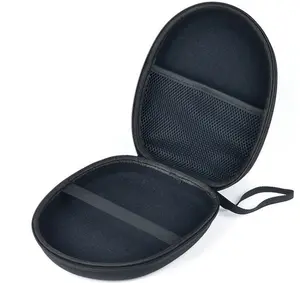 Wholesale Cheap Earphone Storage Case EVA Carrying Headphone Case Portable EVA Headphone Bag