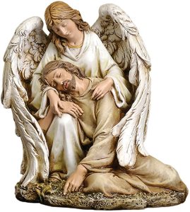 7 "H เรซิ่นแองเจิล <span class=keywords><strong>Fallen</strong></span> Christ FIGURE ฐาน Life of Christ, Renaissance Collection - Product Image 1