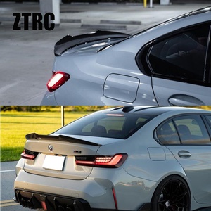 For 3 Series G20 G28/G80 M3 PSM Style Real Carbon Fiber Material <b>Rear</b> <b>Spoiler</b> Trunk Wing 2019-2024 - Product Image 2