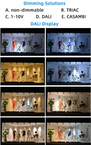 Ronse <span class=keywords><strong>60W</strong></span> Cửa Hàng Chiếu Sáng Casambi LED Theo Dõi Tại Chỗ Hiện Đại Lõm Theo Dõi Ánh Sáng Hệ Thống Showroom LED Theo Dõi Ánh Sáng 50W - Product Image 5