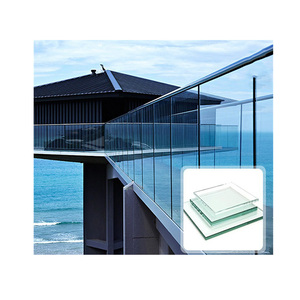 Industriale solido balaustra temperata ringhiera corrimano di montaggio laterale Design moderno <span class=keywords><strong>balcone</strong></span> in <span class=keywords><strong>vetro</strong></span> esterno - Product Image 3