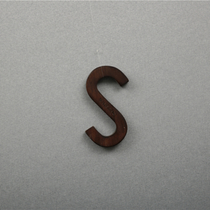 木制衣钩中国制造商s形钩木制衣架 - Product Image 2