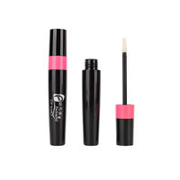 Tube de mascara vide compact noir et rose tendance pour sérum pour cils, teinture pour sourcils et emballage cosmétique