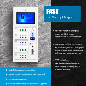 Stazione di ricarica per cellulari a 5 scomparti - Product Image 2