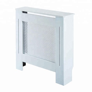 Cubierta de <span class=keywords><strong>Radiador</strong></span> de Madera, Mueble de Calefacción Moderno para el Hogar, Estilo Rejilla, Diseño de Diamante, Pintado en <span class=keywords><strong>Blanco</strong></span>, <span class=keywords><strong>Pequeño</strong></span> - Product Image 5