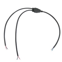 AOHUA Y-PVC-04 Câble répartiteur en Y à 4 broches pour éclairage de serre, étanche IP65, contacts en cuivre pur