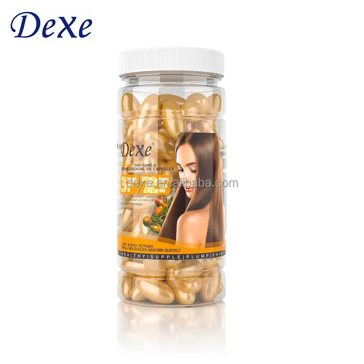 Dexe Hair Oil Soft gels improve dry damaged hair frizz smoothness tail oil hair oil make customize