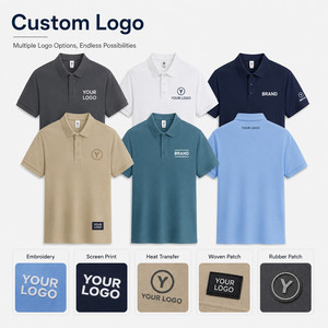 Polo Personalizado con Logotipo Unisex para Hombre y Mujer, Calidad Premium, Suave y Transpirable, Pique, Ropa de Golf para Equipos, Venta al Por Mayor, Varios Colores, Tallas S-4XL - Product Image 2
