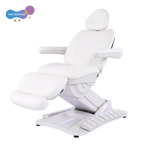 <span class=keywords><strong>Table</strong></span> <span class=keywords><strong>de</strong></span> soin électrique haut <span class=keywords><strong>de</strong></span> gamme à 4 moteurs avec airbag lombaire et matelas <span class=keywords><strong>chauffant</strong></span>, réglable pour salon <span class=keywords><strong>de</strong></span> beauté et clinique <span class=keywords><strong>de</strong></span> spa - Product Image 1