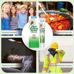 Crème apaisante pour les follicules pileux avec formule aux herbes naturelles pour une utilisation quotidienne - Product Image 6