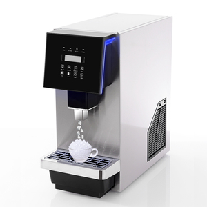 เครื่องทำน้ำแข็งขนาดเล็กขายดี พร้อมเครื่องชงกาแฟ ใช้สแตนเลสสตีลความจุสูง สำหรับใช้ในบ้านและโรงแรม - Product Image 2