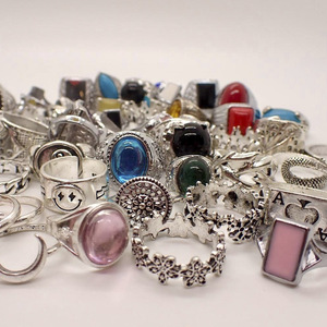 Ouj Silver Mystery Pack LESEN VOLL BESCHREIBUNG Mystery Funky Statement Ringe Vintage Ringe Mystery Ringe - Product Image 4