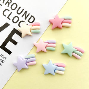 เครื่องประดับเรซินแบบใหม่ติดโบว์ทำจากเรซินสวยงามเคสโทรศัพท์ทำจากเรซินคลิปหนีบผมงานฝีมือเคสขยะสำหรับตกแต่ง - Product Image 1