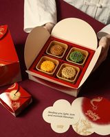 Boîte à gâteaux de qualité alimentaire supérieure avec lamination mate et marquage à chaud, pour pain, bonbons, chocolat, écologique