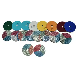 4 Inch construction tools ceramic drilling polish pad hand Grinder Polisher For Marble Stone Countertops Quartz