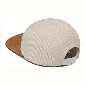 Gorras Deportivas de Pana de 5 Paneles con Bordado 3D de Logotipo Personalizado de Alta Calidad para Hombre - Product Image 2