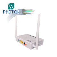 Ftth fibra 1ge + 1fe + wifi + gpon onu router PTF2202W