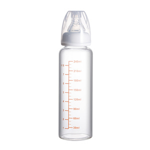 Prodotti di esportazione a mano libera del bambino bottiglia di alimentazione bottiglia di latte del bambino di <span class=keywords><strong>vetro</strong></span> bottiglia di bambino - Product Image 1