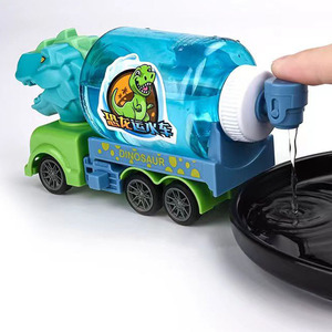 Intéressant dessin animé coulissant <span class=keywords><strong>dinosaure</strong></span> réservoir d'eau de voiture mettre des <span class=keywords><strong>bonbons</strong></span> et de l'eau jouet de <span class=keywords><strong>bonbons</strong></span> en plastique pour garçon cadeau - Product Image 1