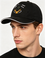 Op maat gemaakte baseballcap met geborduurd logo, hoge kwaliteit, casual, persoonlijkheid, voor groothandel