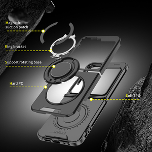 Funda Magnética para Teléfono Móvil <span class=keywords><strong>Z</strong></span> <span class=keywords><strong>FLIP</strong></span> 6/<span class=keywords><strong>FLIP</strong></span> 7 FE con Soporte Giratorio de 360 Grados para <span class=keywords><strong>Samsung</strong></span> <span class=keywords><strong>Z</strong></span> <span class=keywords><strong>Flip</strong></span> 7 - Product Image 5