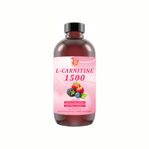 Suplemento Líquido de L-Carnitina con Sabor a Bayas, Apoya el Metabolismo de las Grasas, Aumenta la Energía Celular, Mejora la Recuperación del Ejercicio, Líquido Herbal - Product Image 1