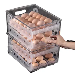 Bpa Gratis Ei Opbergbakje Organizer Bak 36 Eierlade Organizer Doorzichtige Plastic Opslagcontainer