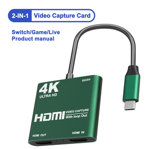 Doonjeiy 4K 60Hz HDTV USB 2.0 Video Capture Card Loop Board Saída Tipo C para Live Streaming Transmissão Captura de Registro do Jogo - Product Image 2