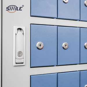 CHNSMILE OEM 66-Door Steel Mailbox Customizável Digital Signage Autoportante Carta À Prova D 'Água Drop Post Office Box Outdoor - Product Image 6