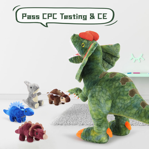 Top Bán Mềm Sang Trọng Jurassic Công Viên Huggable <span class=keywords><strong>Dilophosaurus</strong></span> Khủng Long Đồ Chơi Cho Dino Plushie Cao Cấp Sinh Nhật Giáng Sinh Hiện Nay - Product Image 5