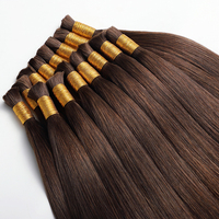 Meilleur fabricant de cheveux vierges vietnamiens Remy 100% naturels, alignés sur la cuticule, bruns, en lots pour salons de coiffure, vente en gros