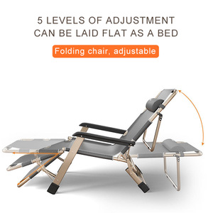 Fournitures de plein air, lit d'<span class=keywords><strong>escorte</strong></span> hospitalier, lit de repos de bureau, lit pliant, chaise pliante, carton métallique, mobilier d'extérieur, chaises de plage, moderne - Product Image 6