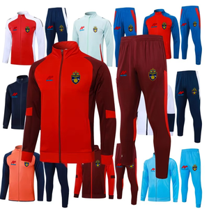 2024 2025 Tuta da Allenamento a Maniche Lunghe di Qualità Thailandese per Tutti i Club di <span class=keywords><strong>Calcio</strong></span> e Squadre Nazionali, Giacca da <span class=keywords><strong>Calcio</strong></span>/Soccer per Uomo - Product Image 1
