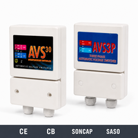 Interrupteur de tension automatique monophasé/triphasé 16A 30A, protection contre les surtensions et les sous-tensions, microprocesseur, 230V 380V, CE CB SONCAP SASO