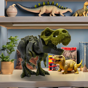 Modèle de prototypage rapide imprimé en 3D, jouet éducatif squelette de dinosaure Tyrannosaurus Rex, jouet cadeau - Product Image 2