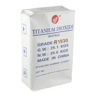Hóa chất nhựa CAS 13463-67-7 Titanium Dioxide để làm masterbatch