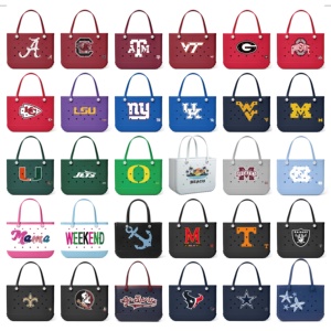 Bolsa de Playa Resistente al Agua, Bolsa de Mano de Silicona <span class=keywords><strong>EVA</strong></span> Gruesa con Orificios, Bolsa de Playa Grande de Moda para Mujer - Product Image 6