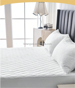 Protector de Colchón Acolchado <span class=keywords><strong>Impermeable</strong></span> y Transpirable con Revestimiento de TPU para Uso Doméstico y Hotelero - Product Image 5